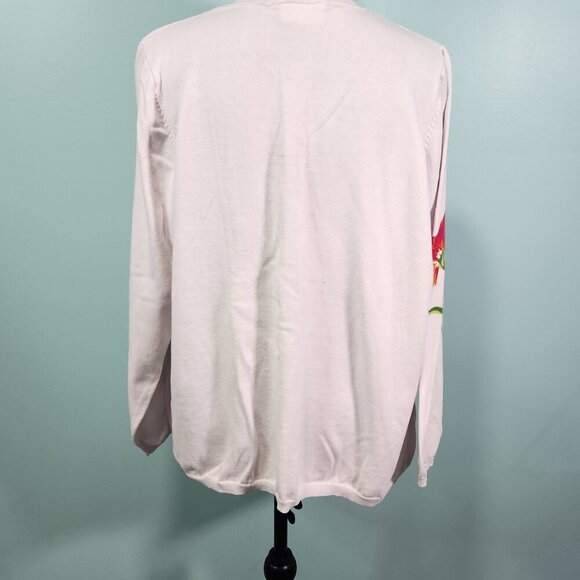 Quaker Factory Spring Cardigan, Roses-- See Pictures for Measurements
Lot G - Picture 7 of 7